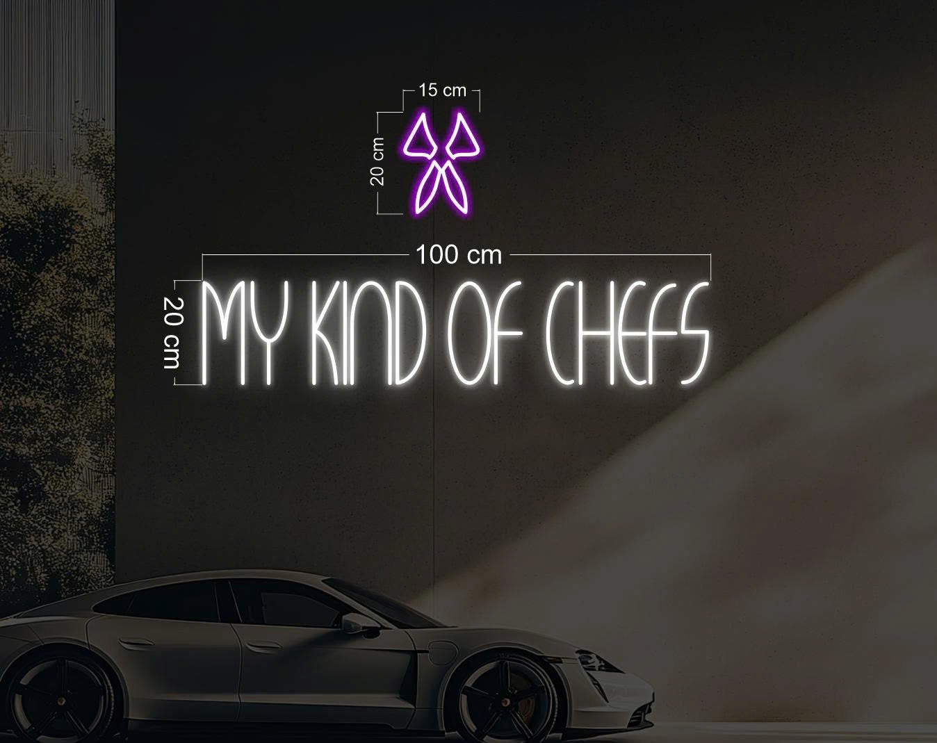 MY kind of chefs | LED Neon Sign (2signs)