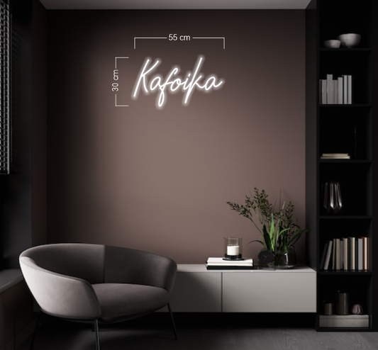 Enseigne au néon LED personnalisée pour entreprise