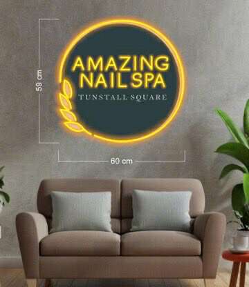 Enseigne au néon LED personnalisée pour entreprise