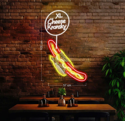 Enseigne au néon LED personnalisée pour entreprise