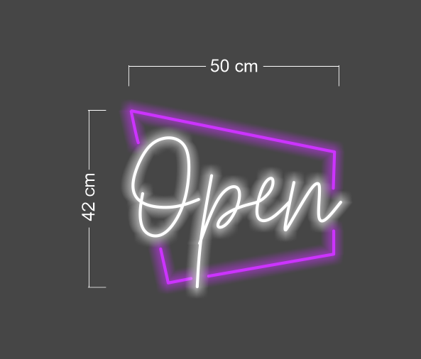 Enseigne au néon LED personnalisée pour entreprise