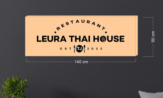 Enseigne au néon LED personnalisée pour entreprise