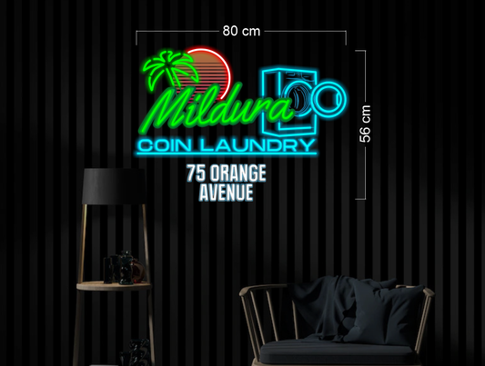 Enseigne au néon LED personnalisée pour entreprise