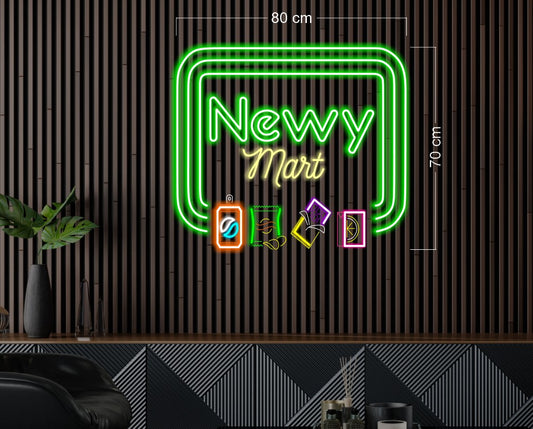 Enseigne au néon LED personnalisée pour entreprise