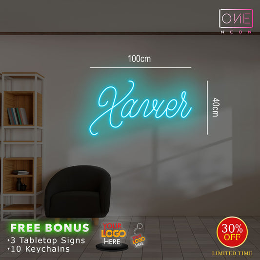 Xavier | LED Neon Sign (Muticolor)