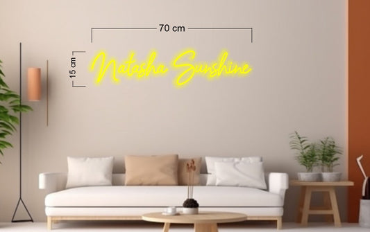 Enseigne au néon LED personnalisée pour entreprise