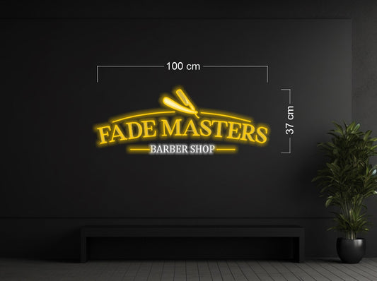 FADE MASTER BARBER SHOP | LED Neon Sign