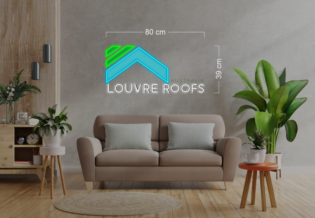 LOUVRE ROOFS | LED Neon Sign