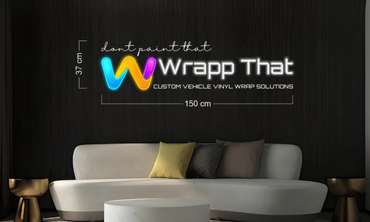 Enseigne au néon LED personnalisée pour entreprise