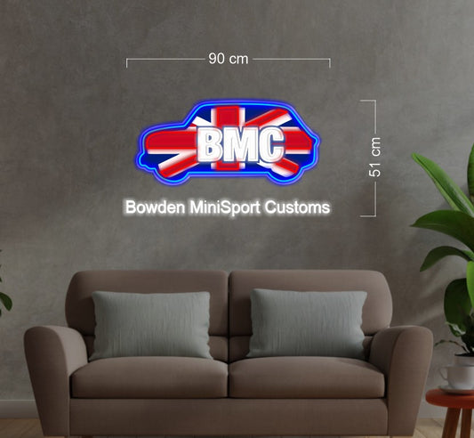 BOWDEN MINISPORT CUSTOMS | LED Neon Sign