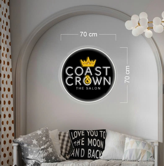 COAST CROWN | LED Neon Sign