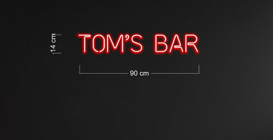 Enseigne au néon LED personnalisée pour entreprise