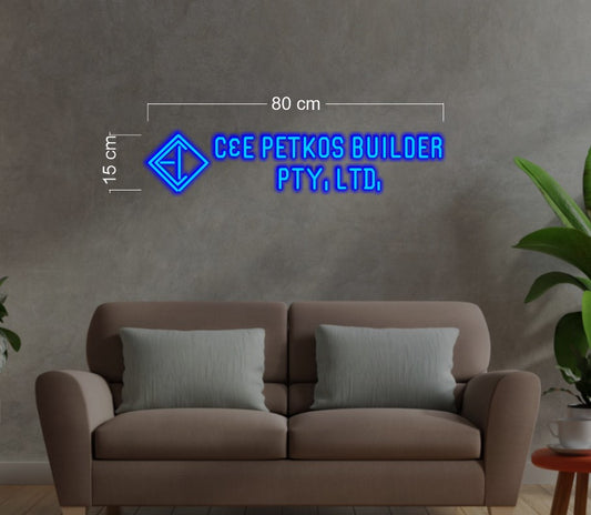 Enseigne au néon LED personnalisée pour entreprise