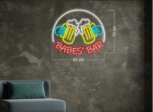 Enseigne au néon LED personnalisée pour entreprise