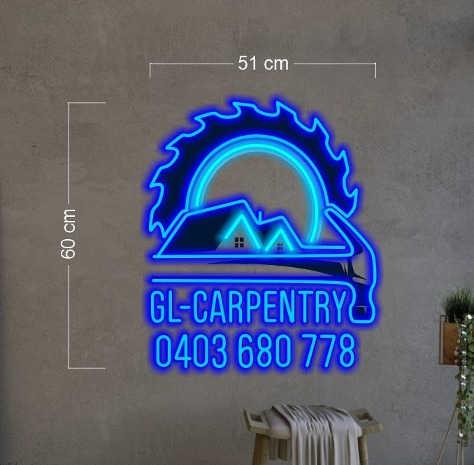 Enseigne au néon LED personnalisée pour entreprise