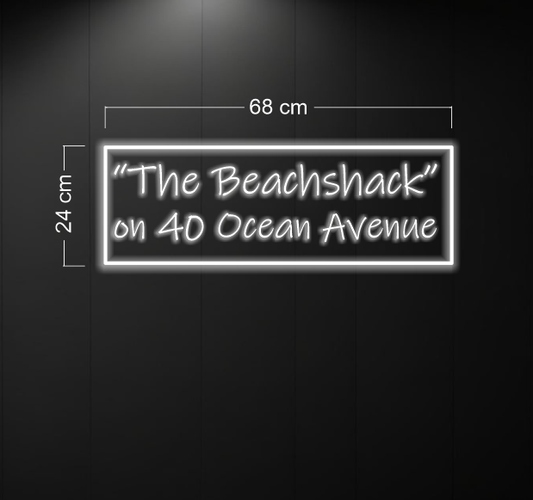 Enseigne au néon LED personnalisée pour entreprise