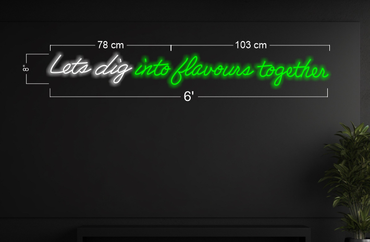 Enseigne au néon LED personnalisée pour entreprise