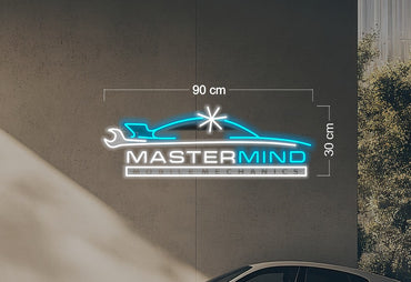 Master Mind mobile mechanics+ Shire tune & service ( 2 signs) | LED Neon Sign