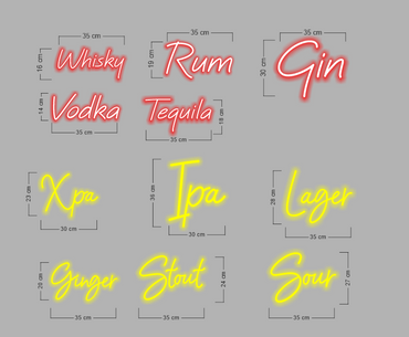 Custom Letter (12 signs) | LED Neon Sign