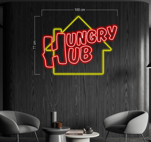 HungryHub | LED Neon Sign