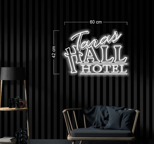 HALL HOTEL | LED Neon Sign