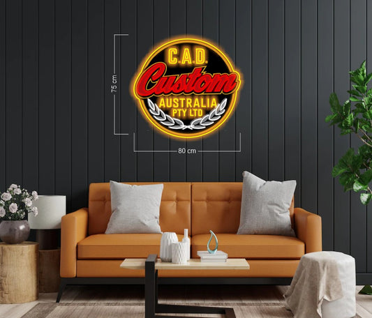 Enseigne au néon LED personnalisée pour entreprise