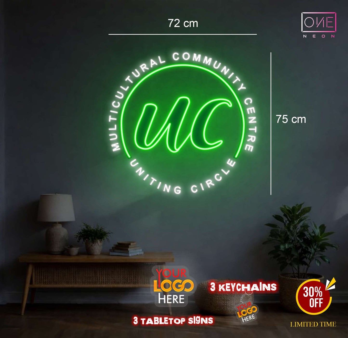 Multicutural community centre | LED Neon Sign