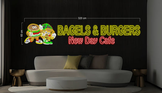 Enseigne au néon LED personnalisée pour entreprise