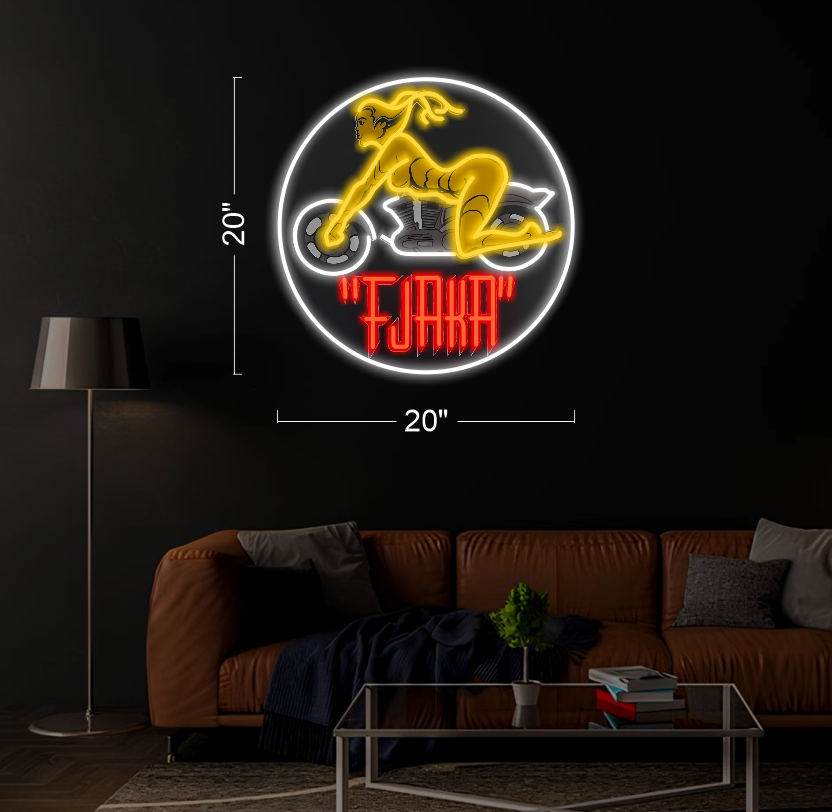 Enseigne au néon LED personnalisée pour entreprise