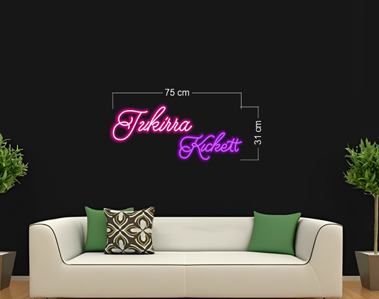 Enseigne au néon LED personnalisée pour entreprise