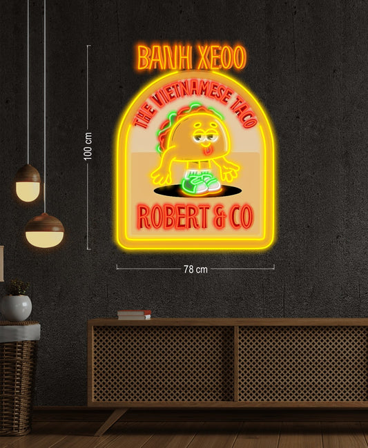 Enseigne au néon LED personnalisée pour entreprise