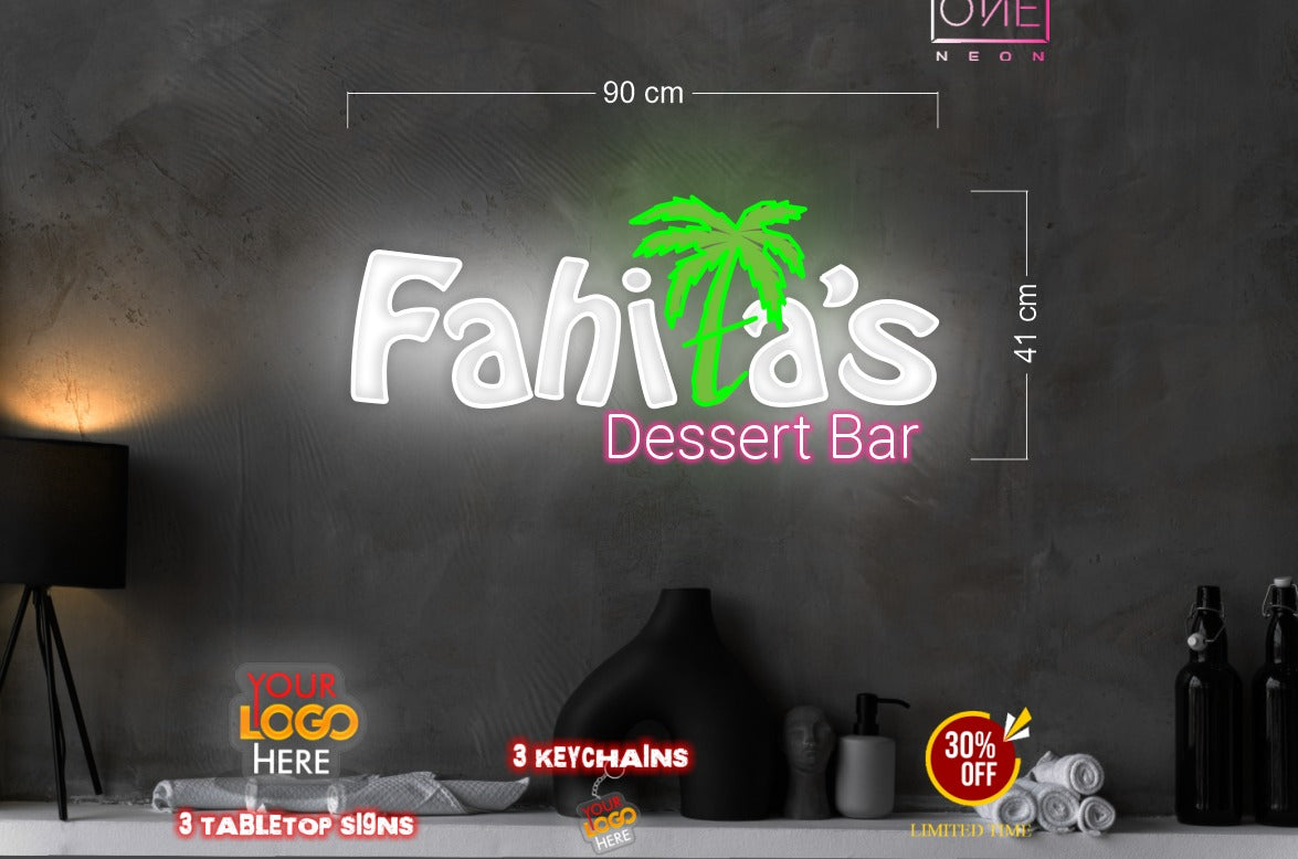 Fahitas desser bar+ Fahitas Melbourne ( 3 signs) | LED Neon Sign