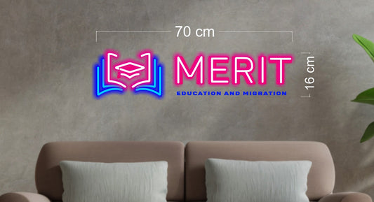 MERIT | LED Neon Sign