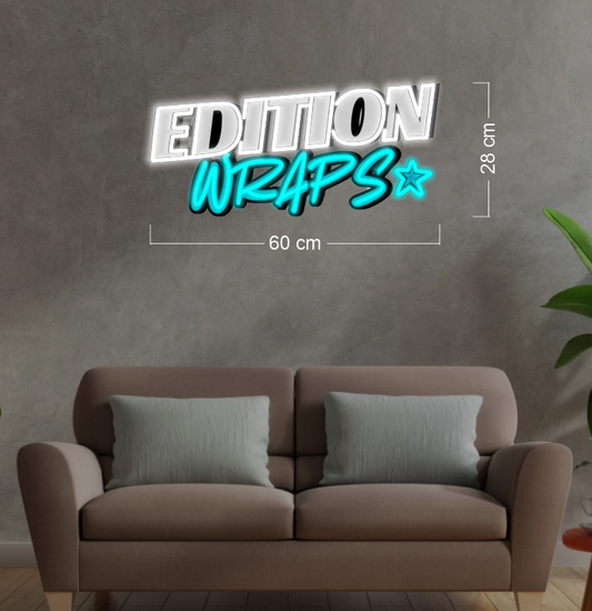 Enseigne au néon LED personnalisée pour entreprise