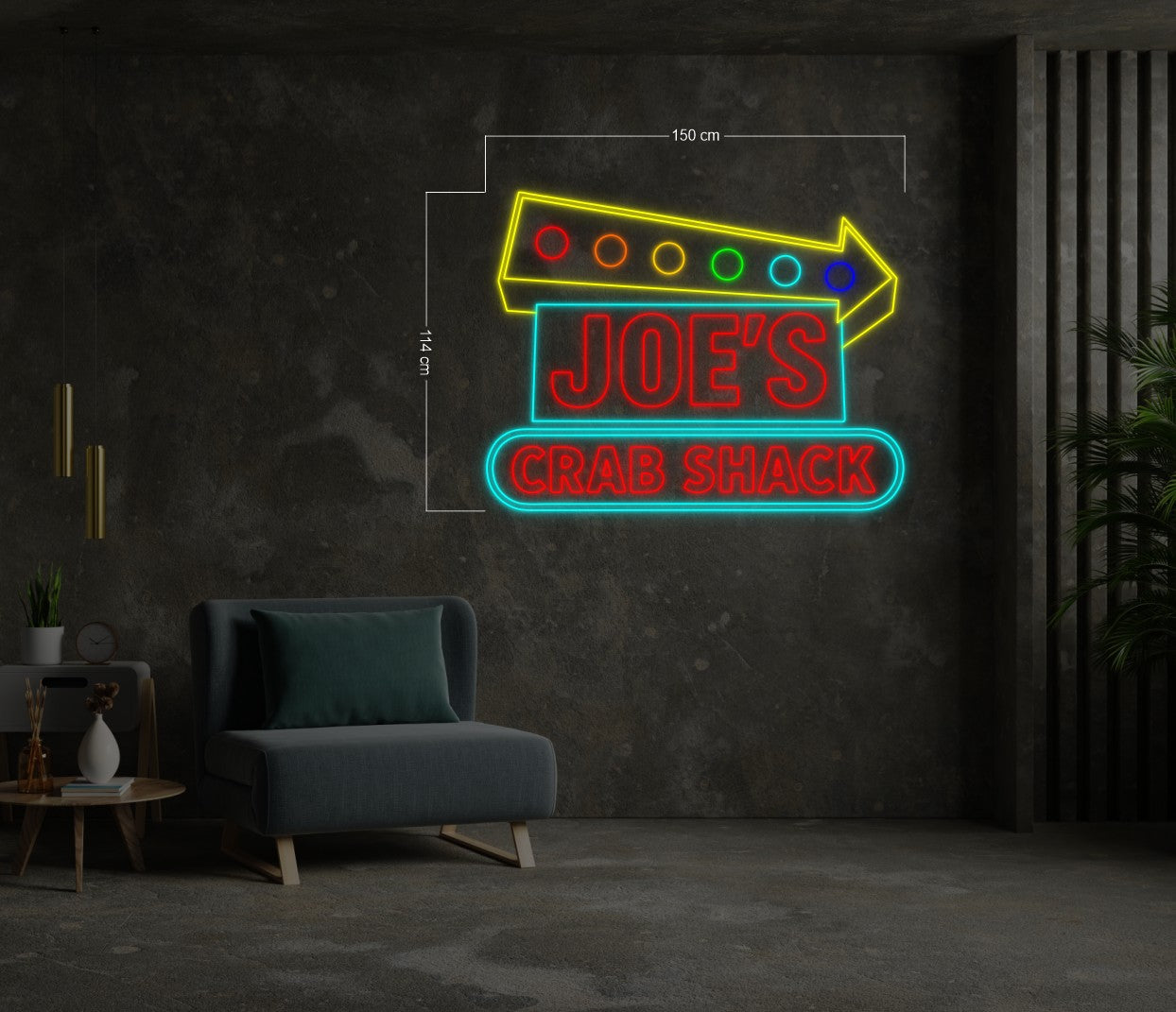 Enseigne au néon LED personnalisée pour entreprise