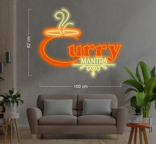 CURRY MANTRA | LED Neon Sign