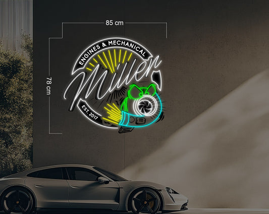 Enseigne au néon LED personnalisée pour entreprise