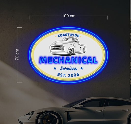 Enseigne au néon LED personnalisée pour entreprise