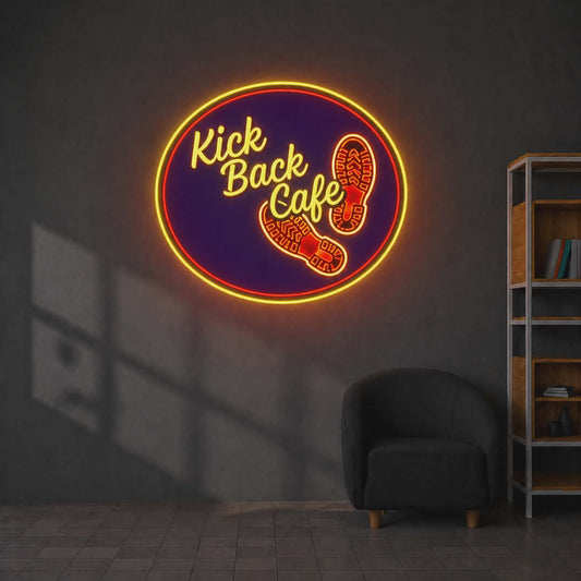 Kick back cafe| LED Neon Sign