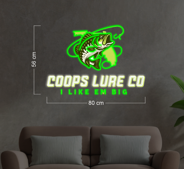 COOPS LURE CO | LED Neon Sign