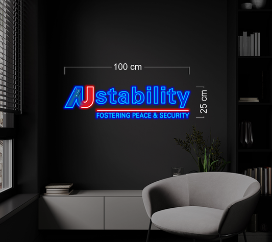 Enseigne au néon LED personnalisée pour entreprise