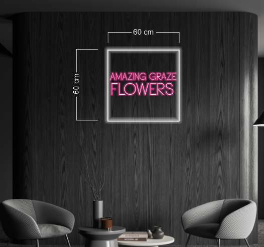 Enseigne au néon LED personnalisée pour entreprise