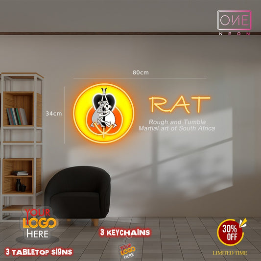 Enseigne au néon LED personnalisée pour entreprise