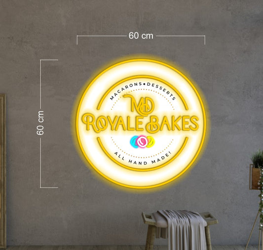 MD ROYALE BAKES| LED Neon Sign
