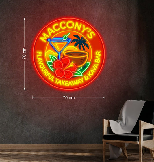 Enseigne au néon LED personnalisée pour entreprise