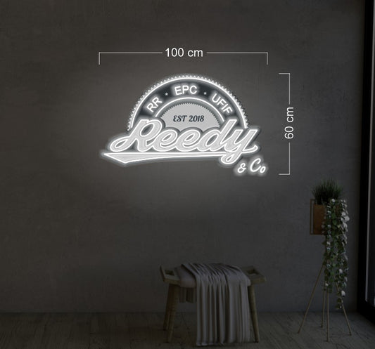 Enseigne au néon LED personnalisée pour entreprise