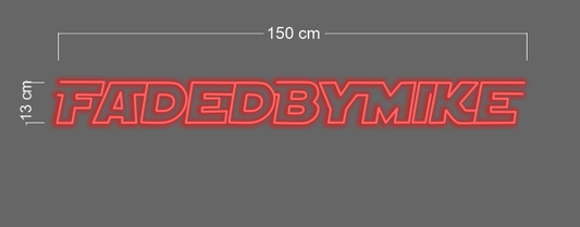 Enseigne au néon LED personnalisée pour entreprise