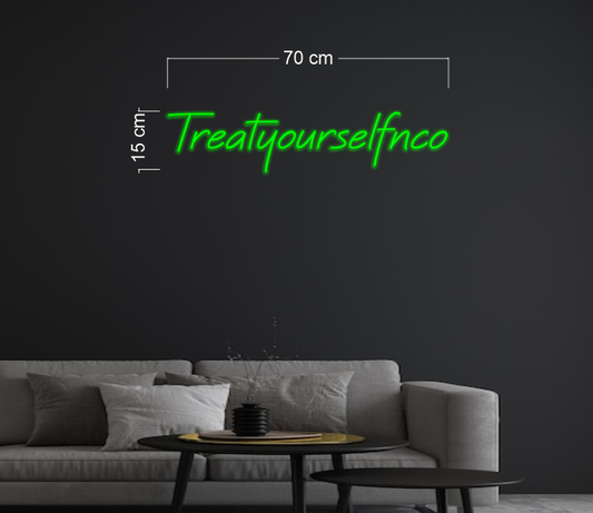 Enseigne au néon LED personnalisée pour entreprise