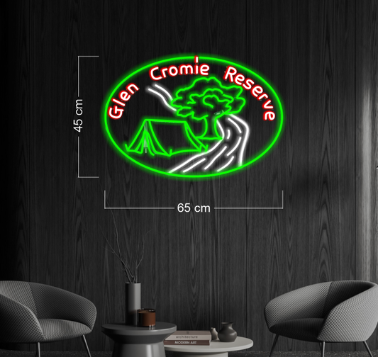 GLEN CROMIE RESERVE | LED Neon Sign