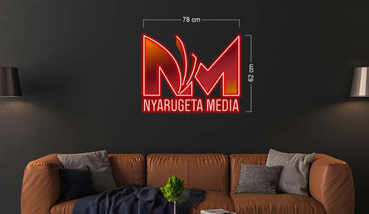 Enseigne au néon LED personnalisée pour entreprise